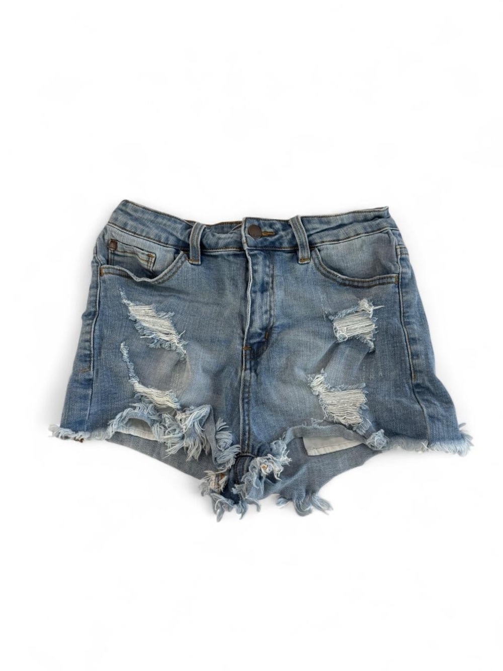 Nature Denim Distressed Cutoff Shorts